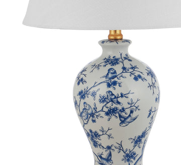 Grace 24" Floral LED Table Lamp - JONATHAN Y